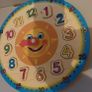 Wooden Educational Toy Clock (1465) 1 Image 5