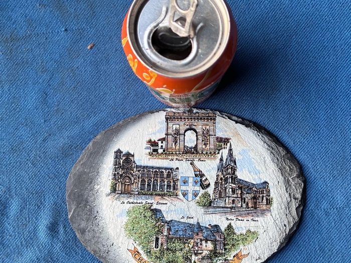Chalons en Champagne slate plaque