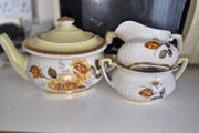 Vintage Tea Pot, Sugar Bowl, Milk Jug