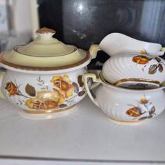 Vintage Tea Pot, Sugar Bowl, Milk Jug