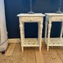 Bedside table locker unit in French ornate style x 2 Image 3