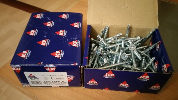 5.5x60 Woodfix Heavy Duty Self Drilling screws