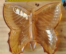 Vintage Butterfly Trinket Dish