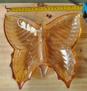 Vintage Butterfly Trinket Dish