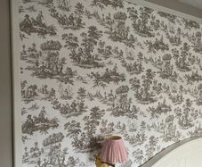 toile de Jouy wallpaper