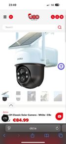 AOSU Outdoor Wireless Security Cameras Single Cam (Brand New & Sealed)