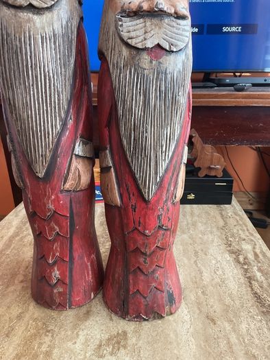 Wooden Xmas decorations