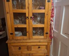 Mexican pine cabinet