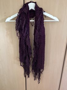 Purple scarf