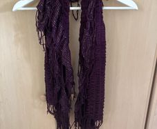Purple scarf