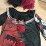 Clown Costume with Wig Image 2