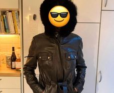 womens jacket genuine leather