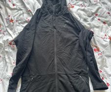 Gymshark Black Hooded Zip Jacket