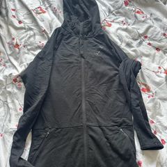 Gymshark Black Hooded Zip Jacket