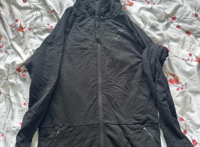 Gymshark Black Hooded Zip Jacket