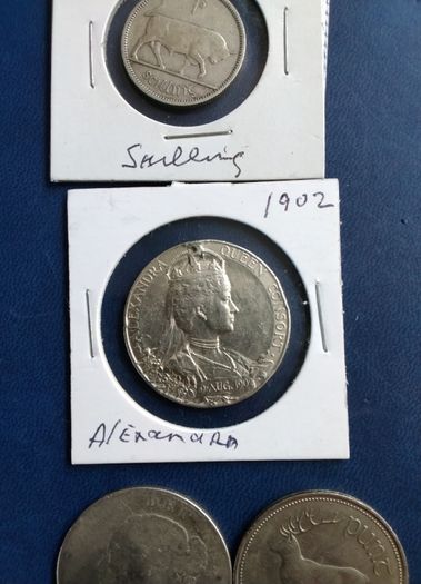 Four Assorted Coins