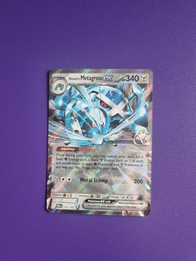 Steven's Metagross Ex (145/182) Pokemon Card from Destined Rivals