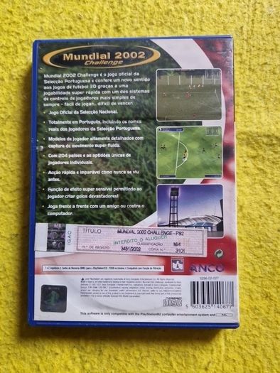 Mundial 2002 Challenge PlayStation2 Ps2 Games Original
