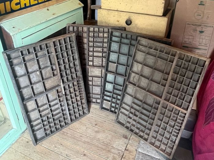 Old Printers Trays
