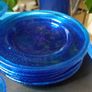 Cobalt Blue Ice Cream Set - Very unique - Hand Made Image 3