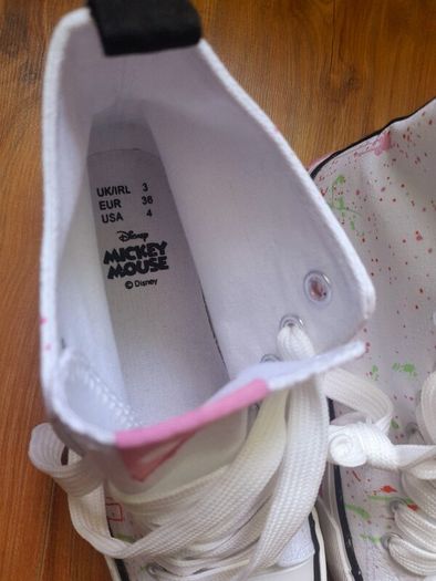 girl's Disney high tops