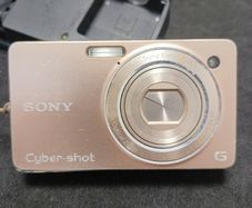Sony Cyber shot DSC WX1 Gold Compact Digital Camera Used Tested