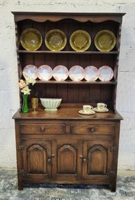 Antique oak welsh dresser