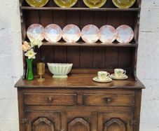 Antique oak welsh dresser