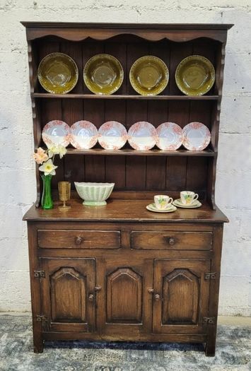 Antique oak welsh dresser