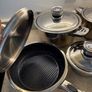 pots set with pan Image 2