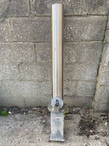 Stainless steel safety Bollard