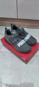 Mens Puma  runners grey size 7