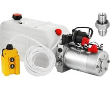 Hydraulic Pump 12v Single Action Hydraulic Pump Dump Trailer Hydraulic Pump Single Acting Hydraulic Pump 7 Quart Hydraulic Pump Single Acting Dump Truck Hydraulic Pump