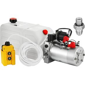 Hydraulic Pump 12v Single Action Hydraulic Pump Dump Trailer Hydraulic Pump Single Acting Hydraulic Pump 7 Quart Hydraulic Pump Single Acting Dump Truck Hydraulic Pump