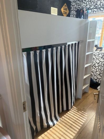 IKEA high sleeper Bed with storage