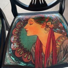 Art Nouveau 2 chairs