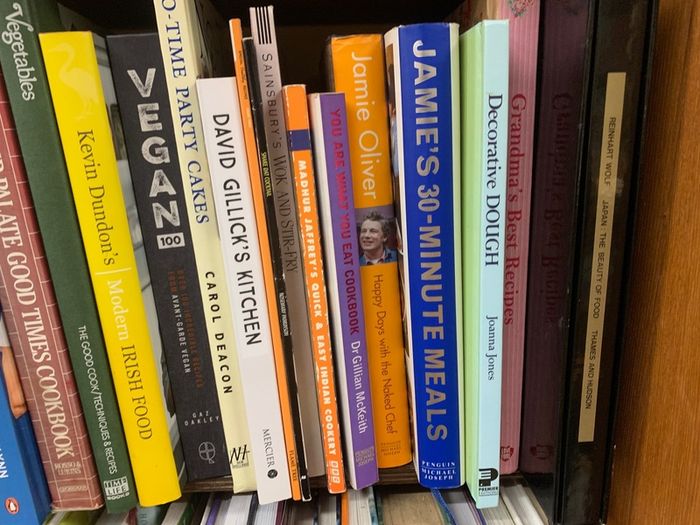 Large selection of COOK BOOKS view and select throughout all the photos