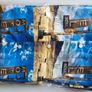 Hugo Boss men's Lapis_2 summer beach shirt, blue multicoloured XXL Image 4