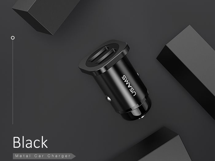 New 5.0V Dual USB Port Fast Car Charger For Samsung