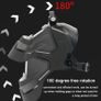 PC Welding Masks Automatic Variable Light Adjustment Large View Auto Darkening Welding Facemask for Arc Welding Grinding Cutting Image 4