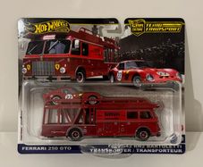Hot Wheels Premium Team Transport Ferrari 250 GTO + FIAT 642 RN2 BARTOLETTI