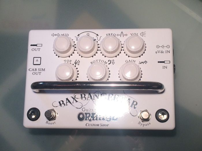 Orange Bax Bangeetar Guitar Pre-EQ Pedal