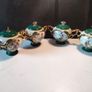 4 X Ardleigh Elliot Beauties of the Red Mountain porcelain music boxes Image 2