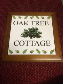 House Name  Wall Plaque