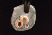 Zodiac Sun Stone Necklace - Leo
