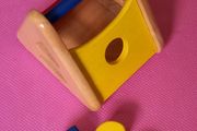 Wooden shape triangle activity