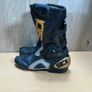 SIDI Brevettato Vertebra Motorcycle Biker Riding Black Boots Mens UK 8.5 EU 42 Image 4