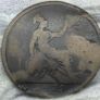 GB 1871 penny rare key date Image 2