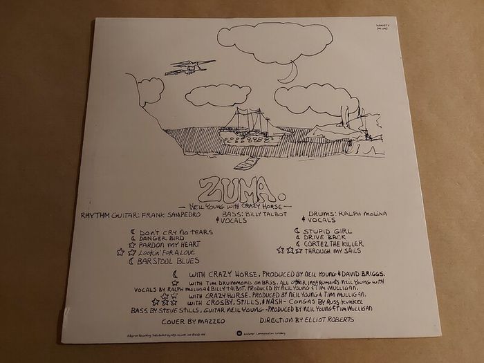 Neil Young - Zuma - Vinyl Record + Hundreds More