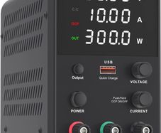 DC power supply (0-30V,0-10A) adjustable, switching power supply, mini high precision 4-digit display with USB fast charging interface, variable lab bench power supply MULTIPLE VARIATIONS AVAILABLE, SEE DESCRIPTION (FREE POSTAGE)